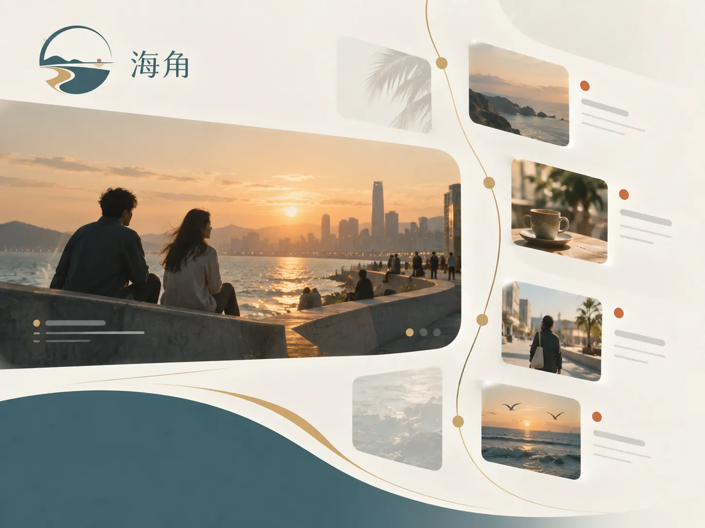 生活内容与社区议题的交叉阅读场景